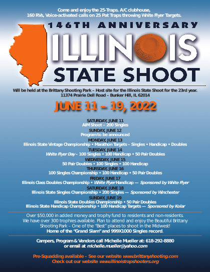 2022 IL State Shoot Flyer